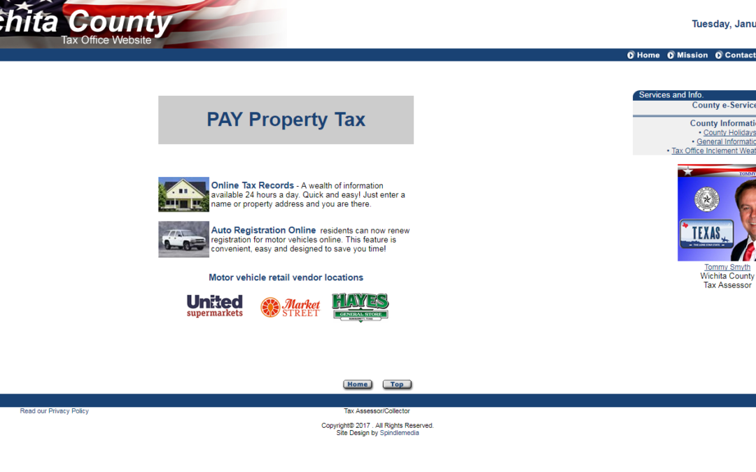Wichita County Texas Property Tax Website